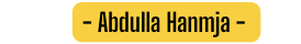 Abdulla Hanmja
